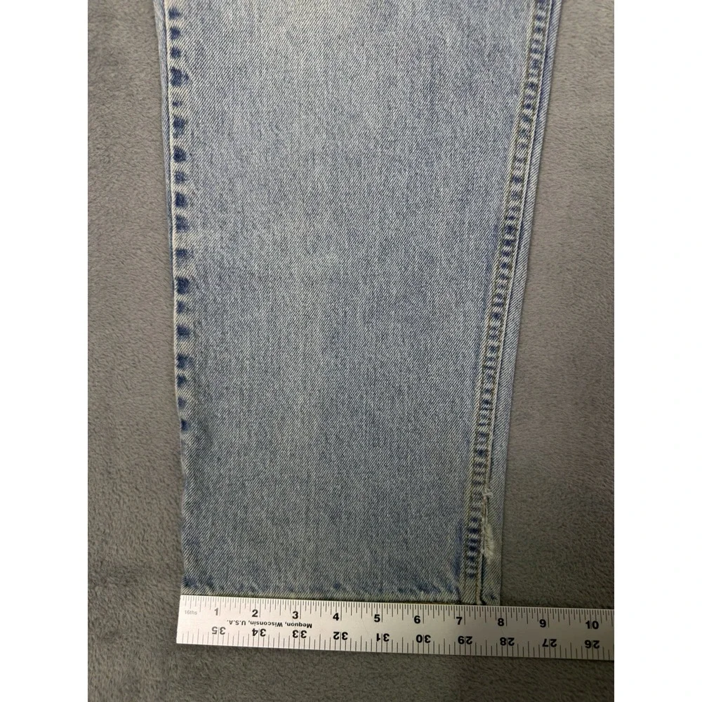 Vintage Levis 550 Jeans Mens 34x32* Blue Tapered Relaxed Made In USA 1997 Flaw**